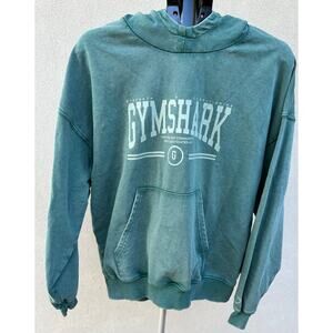 Gymshark Collegiate Oversized Hoodie Women’s Small Ink Teal, Size Small
